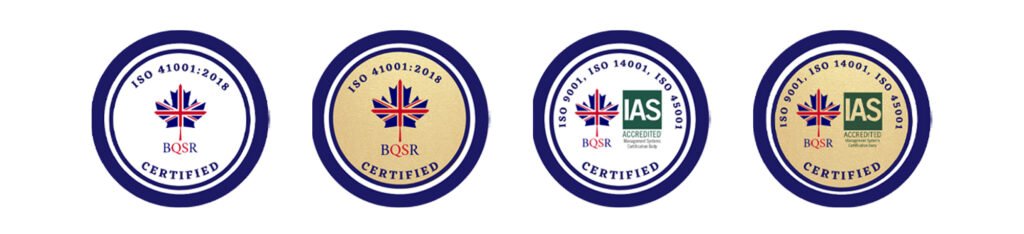 Photos of our certified certificates